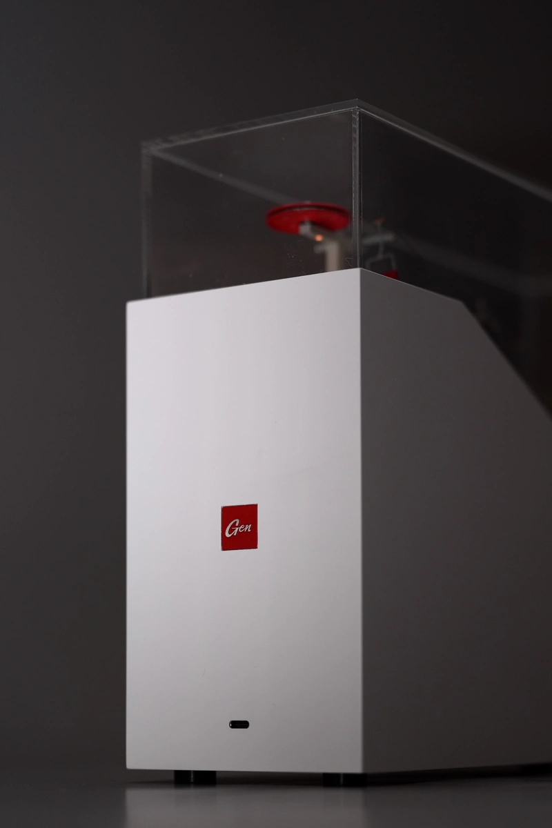 スキーリフトのミニチュアアート『CL-1』　背面